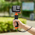 Miniatyrbild 5 av 5: Bärväska för Gopro 10/9/8/7, mini hårdskal bärväska resebar förvaringspåse, svart