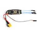 Pikkukuva 1 / 5: 40A harjaton ESC XT60-liitin Kestävä RC-komponentit Tarvikkeet Nopeudensäädin Moottori FPV Quadcopter Helikopteri
