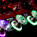 Miniatyrbild 1 av 5: 50 st Mushroom Guitar Effektpedal Fotknapp Hätta Förstärkare Switch AU Knappskydd