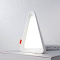 Miniatyrbillede 2 af 5: Gravity Sensor Flip Lampe, Kreative Tre-Vinklede Bordslamper, USB-Opladning, Nattelys, Sengeborde, Varm Lys