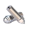Miniatyrbillede 3 af 5: Til K1, K1 Max Printer, Højstrømsdysser 0,4 mm x 2 stk./0,6 mm x 2 stk./0,8 mm x 1 stk./1 mm x 1 stk., 6 stk. i alt