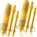 Miniatyrbillede 1 af 5: Spa In-Filter Mineral Sticks Hot Tub Filter Dele Pakke med 2 Universelle Spa Mineral Sticks Kompatibel med Dit Eksisterende Filter Varer 4 Måneder Gul