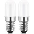 Pikkukuva 1 / 5: E14 LED-lamppu jääkaappiin, 1,5 W vastaa 15 W, lämmin valkoinen 3000 K, lamppu jääkaappiin, suolalamppuun, ompelukoneeseen, himmennettävä, 2 kpl