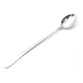 Miniatyrbillede 2 af 2: Rustfrit Stål Spiseske til Kaffe Suppe Te Glat Bestik med Langt Håndtag (2)