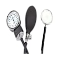 Miniatyrbild 5 av 5: Blodtrycksmätare med standardmanschett sfygmomanometer mätning
