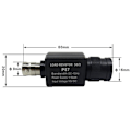 Miniatyrbillede 5 af 5: P57 Q9 Adapter 50Ohm Gennem Terminator BNC Sædekontakt 50KY Enhedsbelastningsmodstand 50Ω DC-1GHz