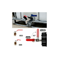 Miniatyrbillede 3 af 5: 1000L Tankhane 1000 Liter Regnvand Opsamler IBC Tank Adapter 1/2 Gevindforbindelse PP Messing Tankdæk Adapter 60MM Grov Gevind Have Slange Tilslutning