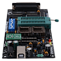 Miniatyrbild 4 av 5: Willem EPROM Programmer SPI 25Xx PCB5.0T-2021, BIOS009 PIC, Stöd för 0.98D12, Clip Promotion PLCC32 + 8-stifts SOIC-adapter