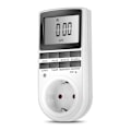 Pikkukuva 1 / 5: Digitaalinen Ohjelmoitava Pistorasia - Viikoittainen Digitaalinen Ajastimen, LCD-näyttö, Energian Säästö (1 Pakkaus)