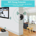 Miniatyrbild 5 av 5: Wi-Fi-förstärkare, WiFi-förstärkare, kraftfull WiFi-förstärkare, WiFi-extender N300, WiFi-signalförstärkare, 1 Ethernet-port, täcker upp till 200㎡, enkel att installera