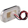 Miniatyrbillede 4 af 5: 12V Bådnatslys LED Høflighedslys Dæk Agterstav Lys Rustfrit Blå