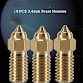 Pikkukuva 5 / 5: 10 kpl suutinsarjaa Neptune 4 -sarjaan, 3D-tulostinosat 0,4 mm messinkisuutinsarja Neptune 4:lle, 4 Pro