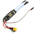 Pikkukuva 3 / 5: 40A harjaton ESC XT60-liitin Kestävä RC-komponentit Tarvikkeet Nopeudensäädin Moottori FPV Quadcopter Helikopteri
