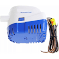 Miniatyrbilde 1 av 3: Automatisk Neddykbar Bilgepumpe for Båt, Caravan, Camping, Liten Svømmebasseng og Fontene 12V 4165L/H