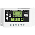 Miniatyrbillede 1 af 5: Solpanel-laderegulering, Smart Solpanel-laderegulering LCD-skærm USB-udgang 12V 24V 10/20/30A Solpanel Batteriregulering (KYZ-20A)