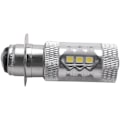 Pikkukuva 1 / 5: LED-polttimot H6, 12V valkoinen P15D-1 / H6M 80W sumuvalopolttimo Auton merkkivalo 6000K Auto LED-pysäköinti 12V Korvaa Xenon-valo