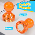Pikkukuva 3 / 5: 80 kpl vahvoja magneetteja, 11 x 17 mm pienet jääkaappimagneetti, magneettitaulun magneetit, vahva jääkaappimagneetti valkotauluille jääkaappikuville (8 väriä)