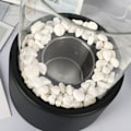 Miniatyrbillede 5 af 5: Bærbar bioethanol bordpladepejs, Cross Circle Ethanol pejs, Bioethanol pejs, AAFGVC
