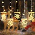 Miniatyrbilde 4 av 5: LED Julelys, Feelysslysr 5 Stykker Feelysslysr Innendørs Julelys Utendørs, Hage, Balkongdekorasjon For Bryllup Bursdag Dekorasjon [Varmt