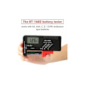 Miniatyrbild 1 av 4: Digital Batteritestare, Universal Batteritestare, Batteritestare, för AA, AAA, C, D, PP3, 9V, 1.5V, Knappcellsbatterier - Fungerar utan Batterier