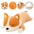 Pikkukuva 1 / 5: Corgi-koiran suuri jättimäinen Squishmallow -pehmolelu tyyny täytetty eläin