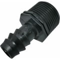 Miniatyrbillede 2 af 4: Sæt med 10 piggede han-adaptere/fittings Ø16mmx3/4'' til drypvandingsrør med udvendigt gevind (til Ø16mm rør) - stik til vandingssystem