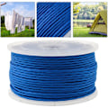 Miniatyrbild 2 av 5: PP-rep multifilament flätad designrep 100 m x 3 mm blå