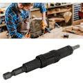 Pikkukuva 1 / 5: 10 in 1 Mini Multi-Angle Wrench 1/4 Inch Quick Release Screwdriver Set with 10 Drill Bits for Hand Repair DIY Tools All Black