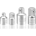 Miniatyrbild 1 av 5: 4-pack Hylsadapterset Ratschadapter Hylsreducer 1/2\" till 3/8\", 3/8\" till 1/2\", 1/4\" till 3/8\", 3/8\" till 1/4\" Ratschadapter för Hylsor