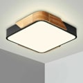 Miniatyrbilde 1 av 5: Taklampe LED Taklampe 24W Taklampe med Fjernkontroll Justerbar Lysstyrke Baderom Armatur Firkant Ultra Tynn Moderne for Hjem