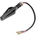 Miniatyrbilde 4 av 5: 2 deler 24 LED motorsykkel blinklys indikator for tåkelys bakbremselys streamer gult blinkende