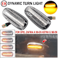 Miniatyrbild 2 av 5: 12V Signallampor LED-sidomarkeringsljus Indikator Repeater Panel för Opel Zafira A 99-05 G 98-09