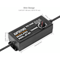 Miniatyrbillede 4 af 4: DC3-12V 5A 60W Justerbar Lys Transformer med Justerbar Strømforsyning Skifteadapter med 5A Display Indikator Lys Driver til LED Strip I