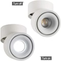 Miniatyrbilde 2 av 5: Spottak i taket 10W LED Takspotter Taklampe, Justerbar lampehode, Spotter, Takspotter, Taklampe, Justerbar