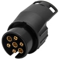 Miniatyrbilde 4 av 4: Biltilbehør Adapter 12V 7/13 Plast Mini Konverter Adapter Tilhenger Traktor Strømstikkontakt