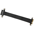 Pikkukuva 1 / 5: PCIE-jatkokaapeli PCIE-jatkokaapeli 4X PCIE-jatkokaapeli PCIE-nousin (4X 180 astetta 20cm)