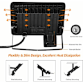 Miniatyrbillede 3 af 5: LaBlanc-LED Overlysskilt - Udendørs LED Overlysskilt med Bevægelsessensor - 10000LM, 100W, Kold Hvid 6500K, IP66 Vandafvisende - Velegnet til Have, Garage,
