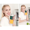 Miniatyrbild 3 av 5: Bärbar elektrisk juicepress fruktkopp mixerprocessor mixer 320ML Mini USB uppladdningsbar snabb juice maker, grön