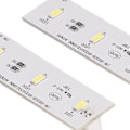 Miniatyrbilde 4 av 5: 2 stk. Erstatnings-LED-lyslist for kjøleskap, reparasjonsdel for SW BX02B DC 12V