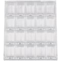 Miniatyrbild 1 av 5: 20 Fack Akryl Makeup Organizer Nagellack Förvaring Box Transparent Display Organizer Hållare För Nagel Strass Pärlor Box Transparent