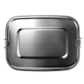 Miniatyrbilde 4 av 5: 2X Rustfritt Stål Bentoboks, 3-roms Matboks med To Sider, for Mat 1400Ml for Barn og Voksne, Miljøvennlig, Oppvaskmaskinsikker