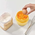 Miniatyrbild 1 av 5: Äggvite-separator Äggulor Sil Home Köket Matlagning Köksredskap DIY Äggkokare Äggulor Separator Dessert Matlagning Verktyg (Slumpmässig Färg) HIASDFLS