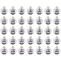 Miniatyrbillede 1 af 5: 50 stk. Mini LED Ballonlys, Papirlys Bold Lys Lampe til Julefest Dekorationer