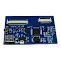 Miniatyrbild 4 av 5: 2,8 tum LCD-modul Pekskärm Monitor 4-trådig SPI-gränssnitt Bärbar Multifunktionell IPS Full View