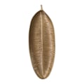 Miniatyrbillede 1 af 5: Nordisk Dekorativ Bakke Guld Blade Form Serveringsbakke Palet Frugt Snack Fad Bord Opbevaringsarrangør ()