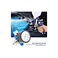 Miniatyrbild 2 av 4: Färgspruta tryckmätare, färgspruta tryckregulator, 1/4 tum för färgspruta lufttrycksregulator tryckmätare pneumatisk för