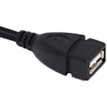 Pikkukuva 5 / 5: 10 kpl 2-in-1 OTG Micro-USB-isäntäliitäntäjakaja USB:stä Mini 5-napaiseen uroskaapeliin suoratoistolaitteille jne.