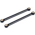 Miniatyrbilde 5 av 5: CNC metallchassis med høy klaring for 1/24 RC-bil Axial SCX24 AXI00001 C10 AXI00002 deler, svart