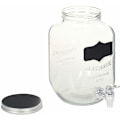 Miniatyrbillede 5 af 5: 2 stk Drikkeautomater med Holder 2 x 4 L Glas vidaXL