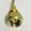 Miniatyrbild 3 av 5: Propangascylinder slangadapter propantankanslutning gastankomvandlare ersättning för utomhuscamping